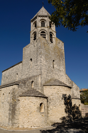 Iglesia de Saint-Miche, La Garde Adhemar, Rhone-Alpes, Drôme, France