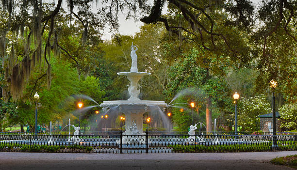 istock Forsyth Park Fountain - Savannah, Georgia 518648556