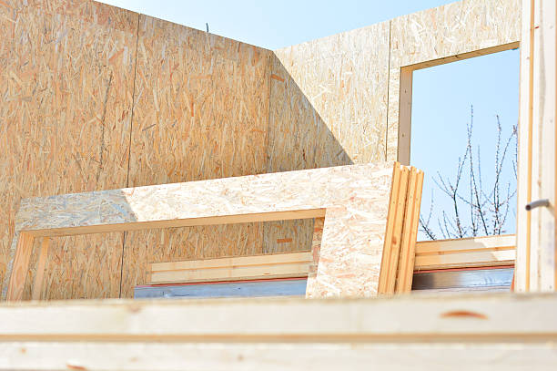 istock Home Construction with wood Framing and Windows 518651506
