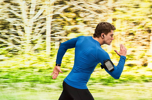 istock Male runner running outdoor 518651658
