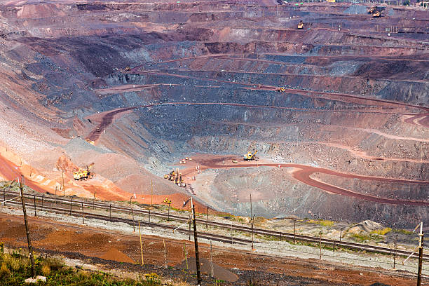 istock Iron ore mining. Zheleznogorsk. Russia 518651704