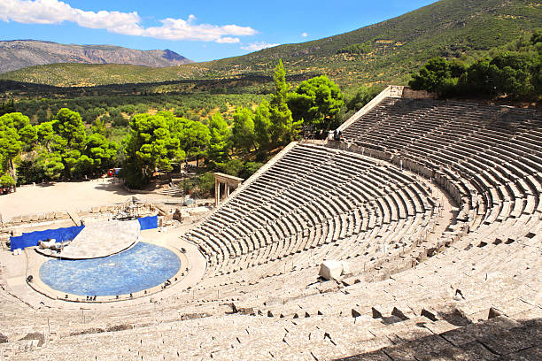 istock Ancient Epidaurus theater, Peloponnese, Greece 518653845