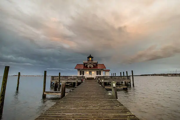 Photo of Roanoke Marshes Lighthouse in North Carolina
