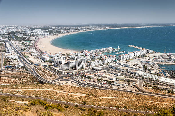 istock City view of Agadir, Morocco 518655771