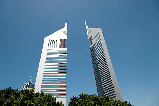 istock The emirates towers, Dubai 518656526