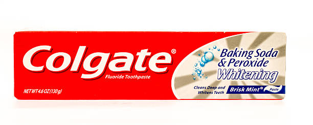 コルゲート歯みがき粉 - dental hygiene branding packaging toothpaste ストックフォトと画像