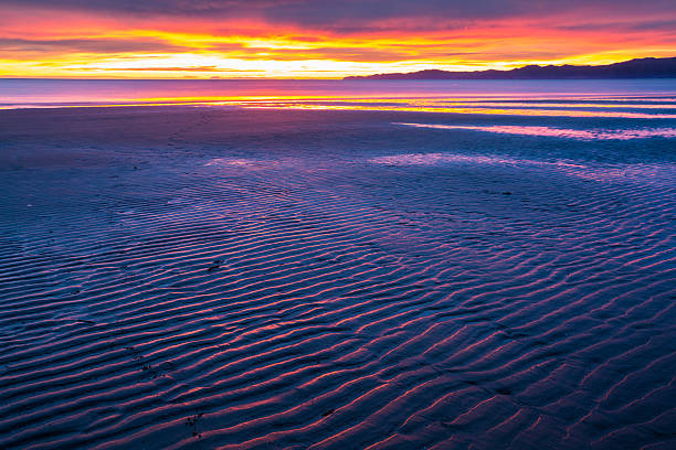 istock sunrise at Golden Bay 518659278
