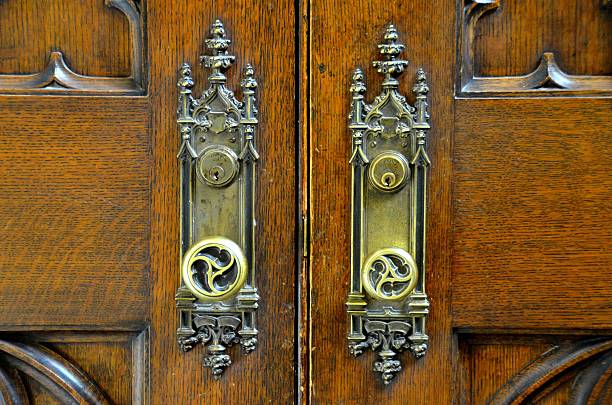 istock Ornate Door Handles 518659928