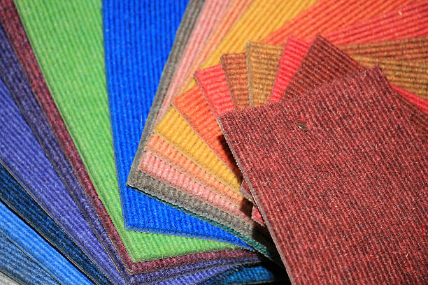 istock Carpet swatches in a shop 518661162