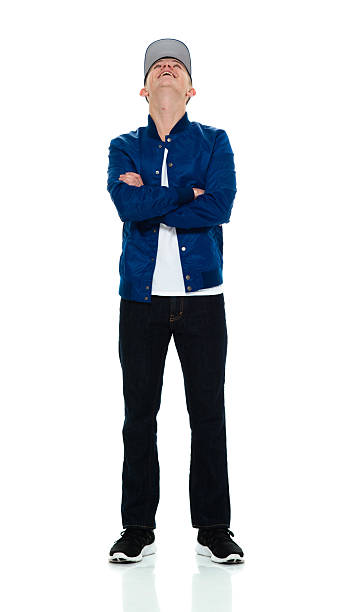 istock Smiling male looking up 518661264