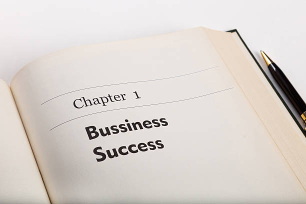 el éxito de la empresa - chapter one fotografías e imágenes de stock