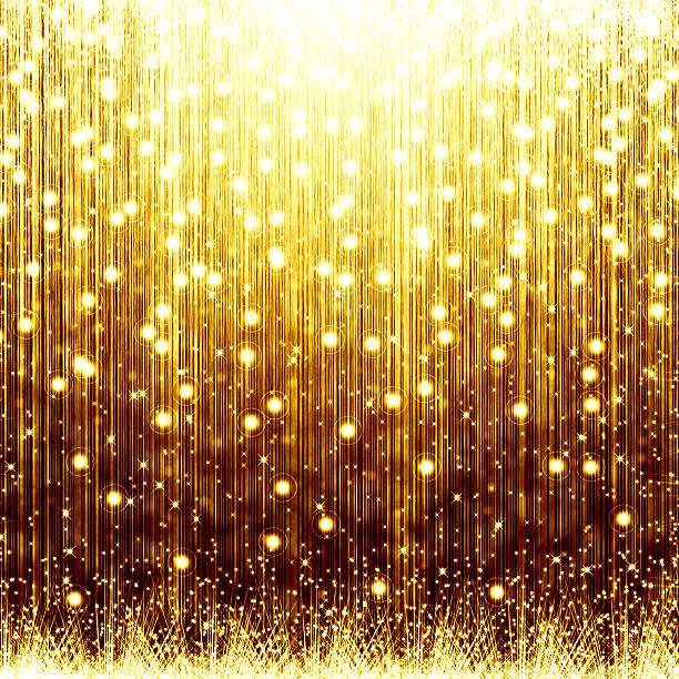 istock Golden christmas background 518675223