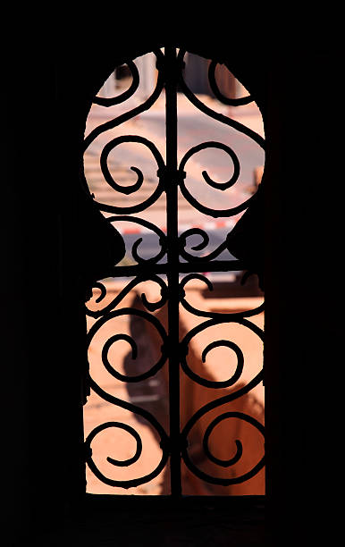 istock Morocco, Ouarzazate - Arabesque window a the medieval Kasbah 518675285