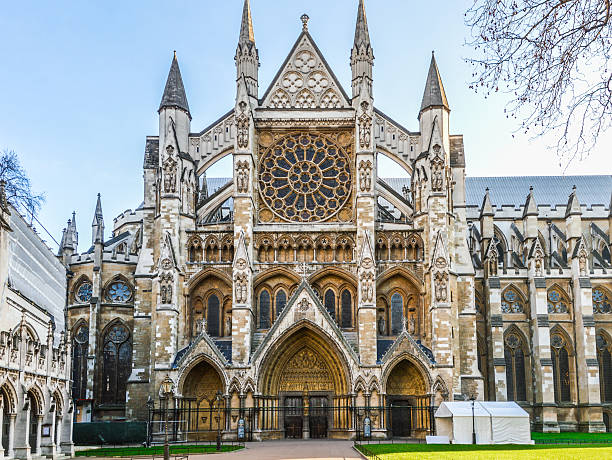 abadía de westminster en londres - abadía de westminster fotografías e imágenes de stock