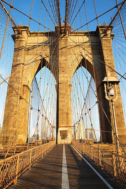 istock Brooklyn Bridge at sunrise, New York City 518675691