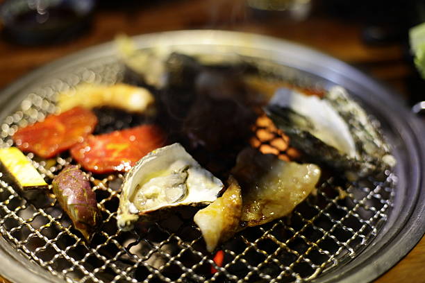 istock Raw beef slice for barbecue or Japanese style yakiniku 518676342