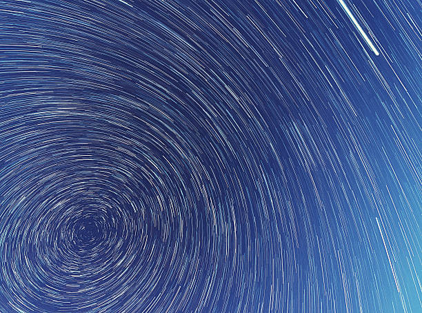 ejes, engranajes planetarios - star trail clear sky tranquil scene circle fotografías e imágenes de stock