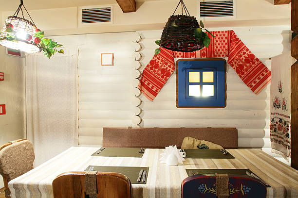 istock european restaurant in bright colors 518677389