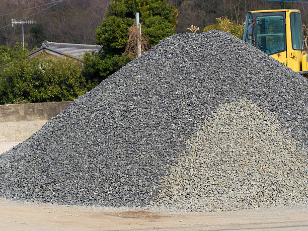 istock Gravel of material storage 518678082