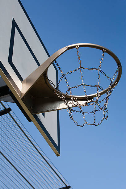 istock Heavy duty Basketball hoop 518678469