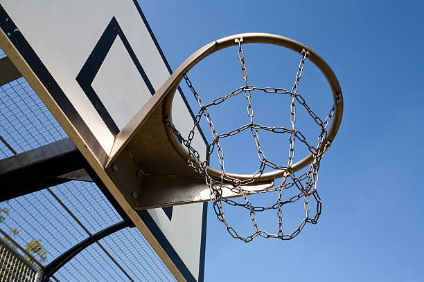 istock Heavy duty Basketball hoop 518678483