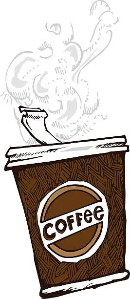 Vector illustration of Coffee Cup