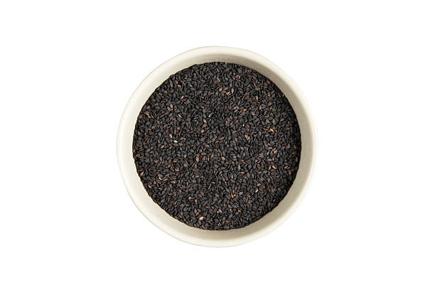 istock isolated bowl of black sesame 518681436