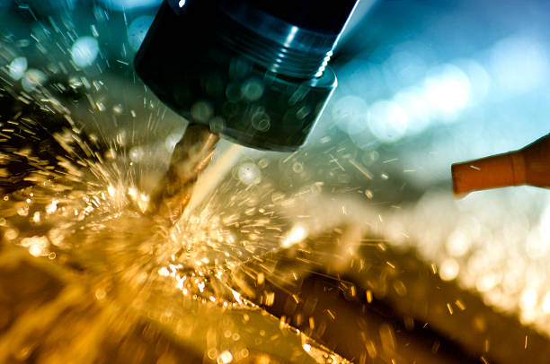 istock Metal welding sparks close-up 518681967