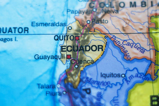 South America Globe 3D Render of the Planet Earth, Depth of field effect.\nMade with Natural Earth. URL of source data: http://www.naturalearthdata.com\nThe source data is in the public domain.