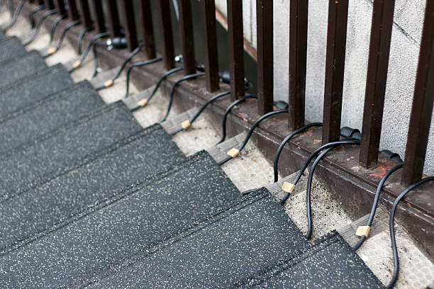 istock Snow Melting Stair Mat 518683456