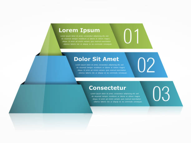 пирамида схема - pyramid stock illustrations