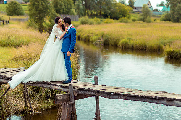 istock newlywed couple on their wedding day 518684222