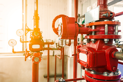 Industrial fire extinguishing system equipment