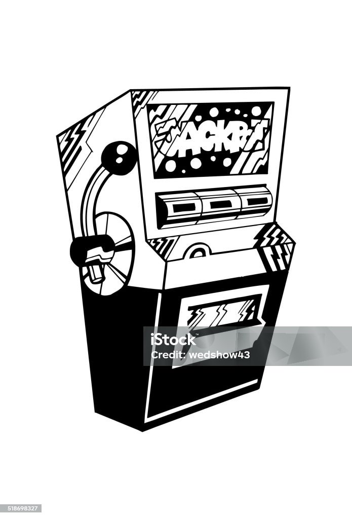 Slot Machine Casino Vector Clipart Slot Machine Casino Vector Clipart Design Illustration created in Adobe Illustrator in EPS format for use in web and print layouts and projects. Slot Machine stock vector