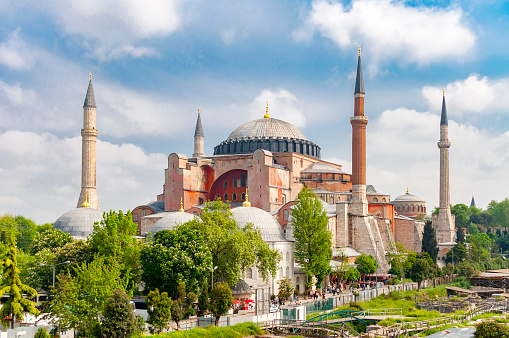 Hagia Sophia or Ayasofya is a former Greek Orthodox Christian patriarchal basilica (church), later an imperial mosque, and now a museum (Ayasofya Müzesi) in Istanbul, Turkey.