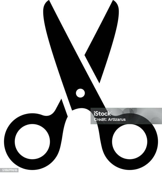 Scissors Icon Stock Illustration - Download Image Now - Icon Symbol, Scissors, Cartoon