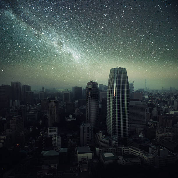 istock Tokyo without  Night Lights 518701069