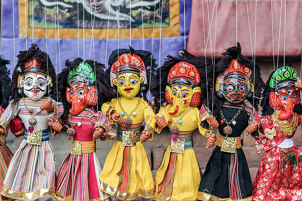 istock Puppet dolls from nepal 518701090