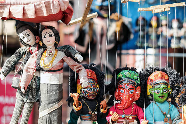 istock Puppet dolls from nepal 518701106