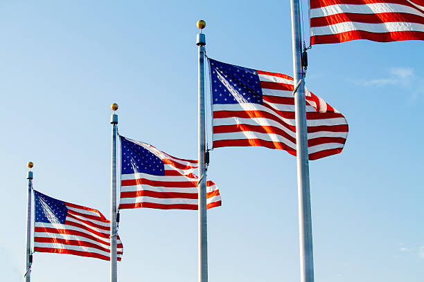 istock USA flags 518701647