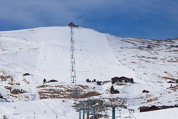 istock Ski lift in Dolomiti Alps, Italy 518702434