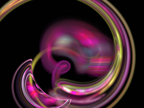 istock Digital Fractal on Black 518704525