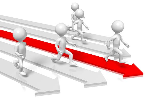 istock 3D running cartoon characters 518704676