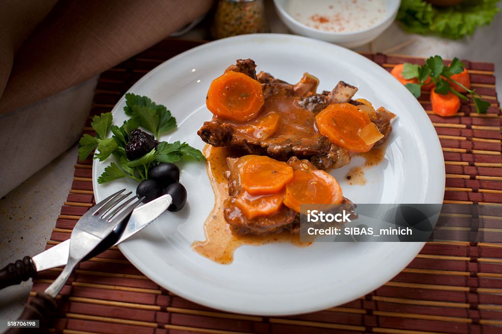 Fried pork ribs Fried pork ribs with red carrot souce  Backgrounds Stock Photo