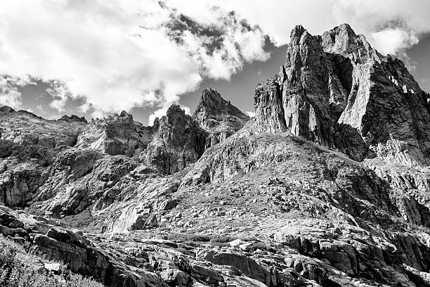 istock Rocks at Lac de Melo, Corsica 518707618