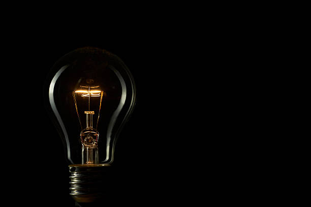 istock Red Shine Of Light Bulb 518709804