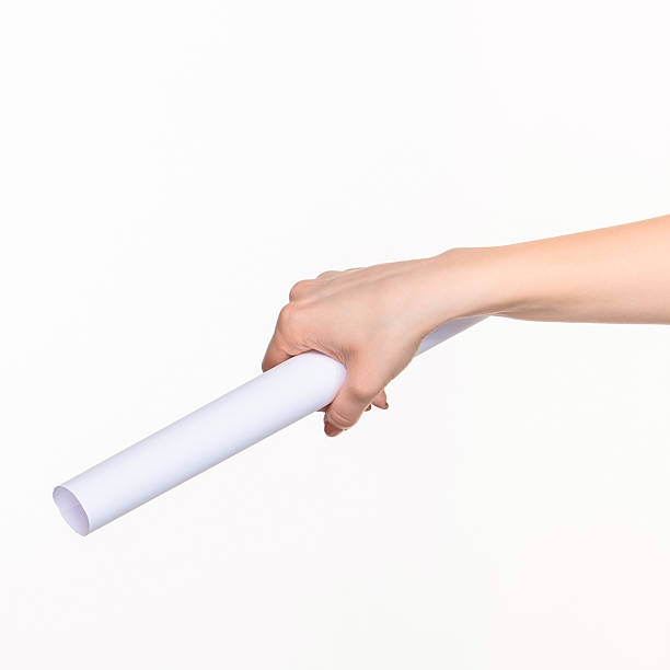 istock The cylinder female hands on white background 518710458