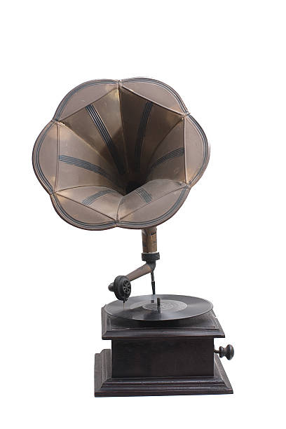istock Antique wooden Gramophone 518712852