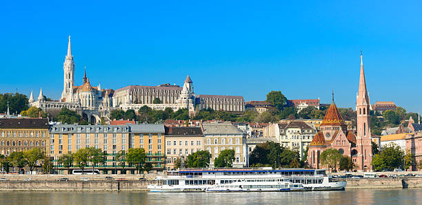 istock Budapest City Skyline in Budapest Hungary 518716823