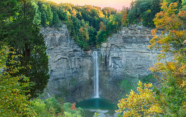 istock Taughannock Falls in Autumn 518717161